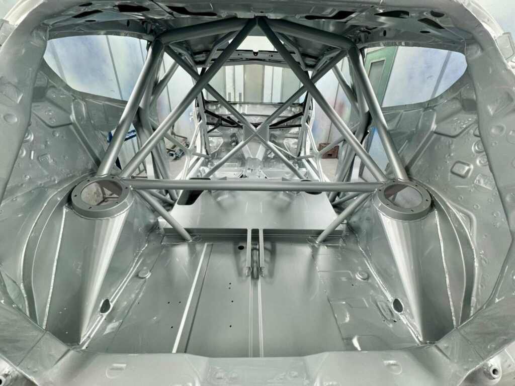 Inside Fiesta R5 COMPLETE FORD FIESTA R5 SHELL PAINTED (WITH EXTERIOR PANELS) | C&M ...